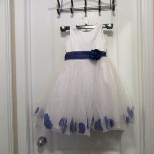 Little Girls Flower Girl Dress Size 4